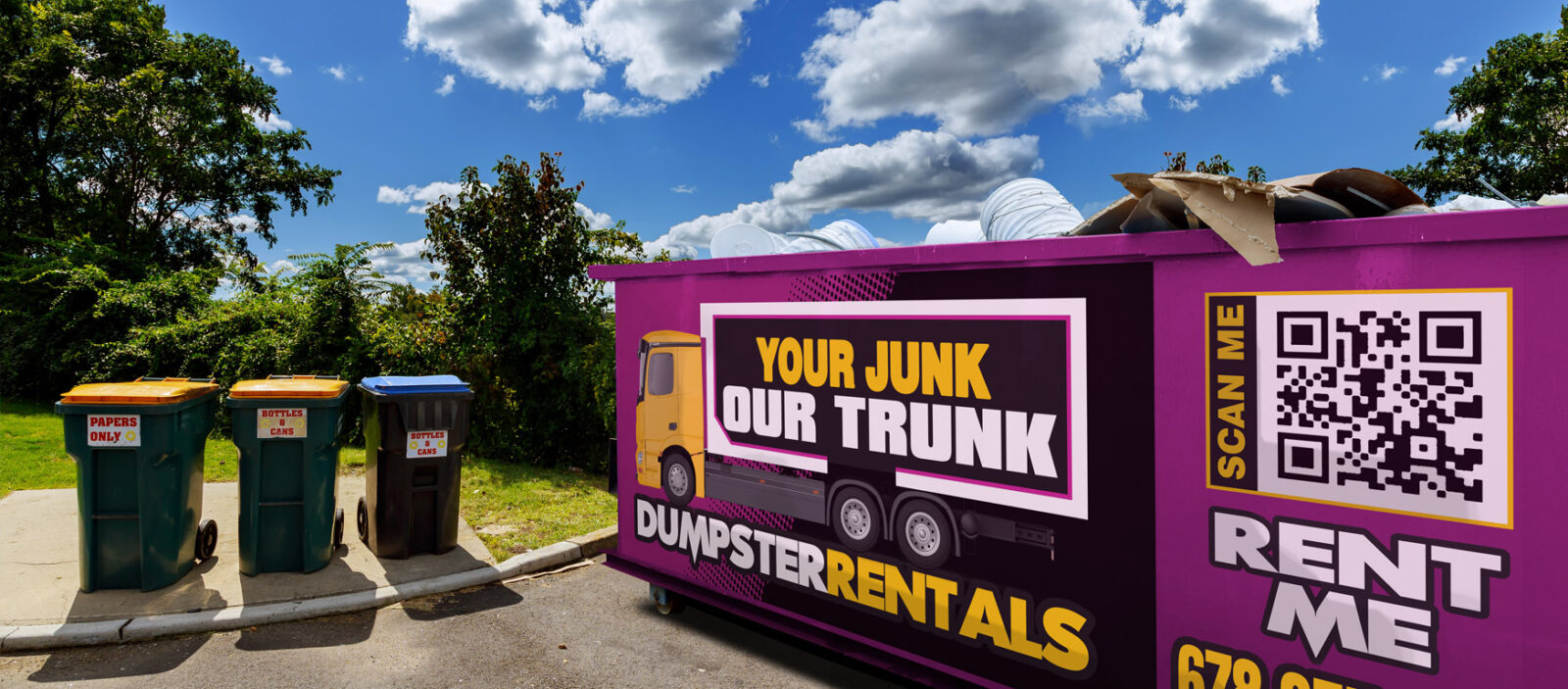 Reliable & Affordable
DUMPSTERS